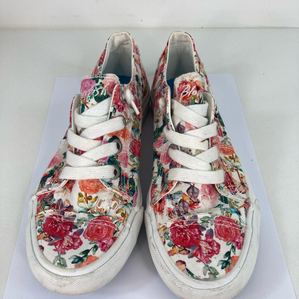 Blowfish Floral Canvas Sneakers
